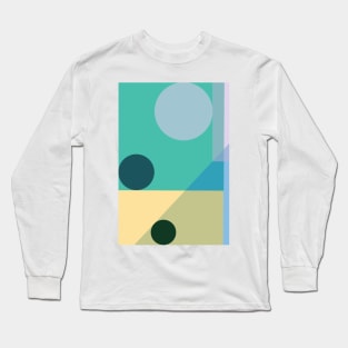 Circle and Square Minimalism Long Sleeve T-Shirt